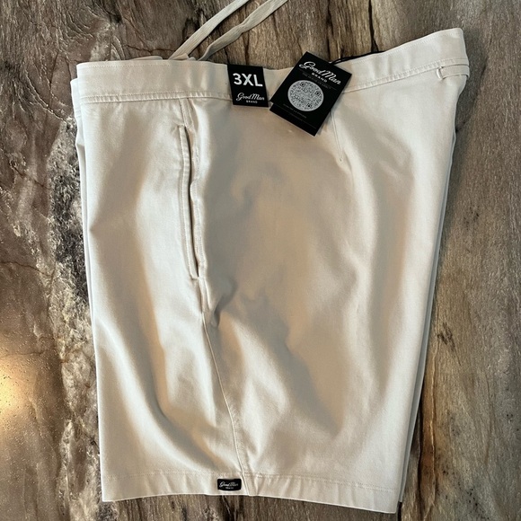 Good Man BRAND Plus Size 3XL Silver 6.5" Flex Pro Jersey Shorts Gray - Picture 8 of 16